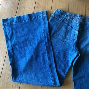 Low Rise Flare Jeans by Paris Hilton